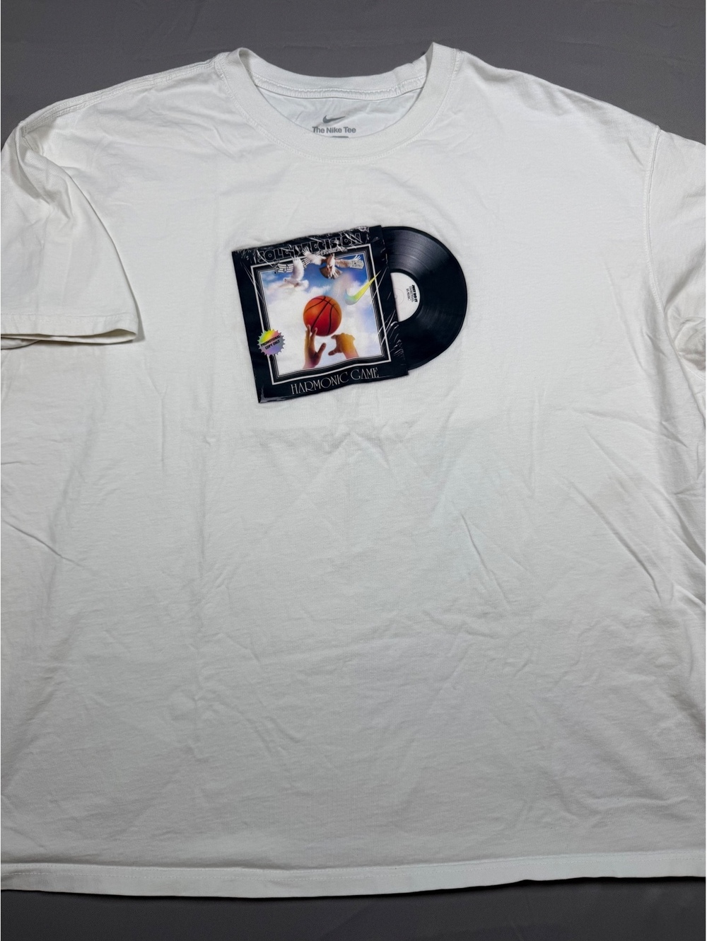 Nike Sportswear Max90 Harmonic Game Basketball Tee Men’s 2XL White FQ4914-121